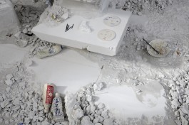 Graduation project, 2020 Ceramic & plaster installation